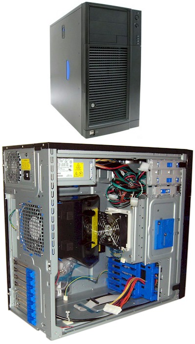 Desktop on Gabinete Intel Server Sc5650brp  Fonte 600w Hot Swap