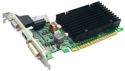 Placa de vdeo EVGA Geforce 210 1GB DDR3 VGA HDMI DVI