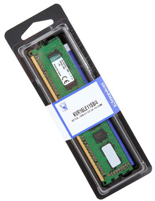 Memria 4GB DDR3L Kingston 1600MHz KVR16LE11S8/4 c/ ECC