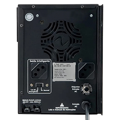 Nobreak de port�o 1/2HP 700VA (373W) Ragtech 220V SEM Bateria
