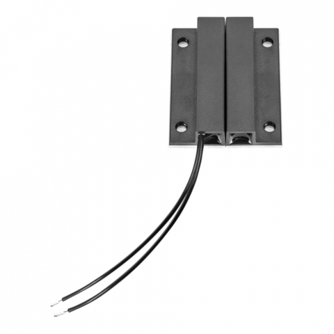 Sensor de abertura com fio xas sobrepor black (pacote c/ 5 peas) - in