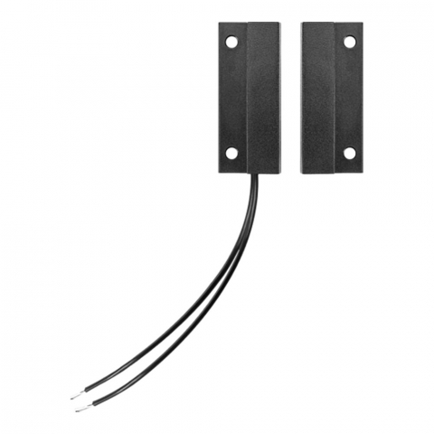 Sensor de abertura com fio xas sobrepor black (pacote c/ 5 peas) - in