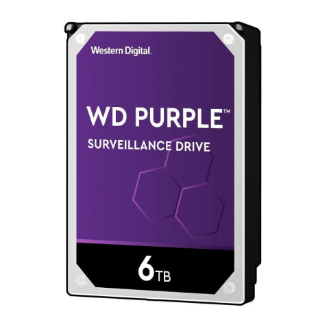 Hard disk 6tb wd64purz para cftv - western digital