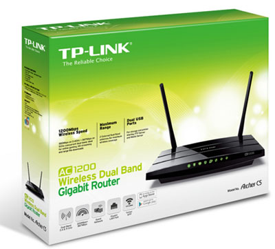 Roteador wireless TP-Link Archer C5 AC1200 1200Mbps
