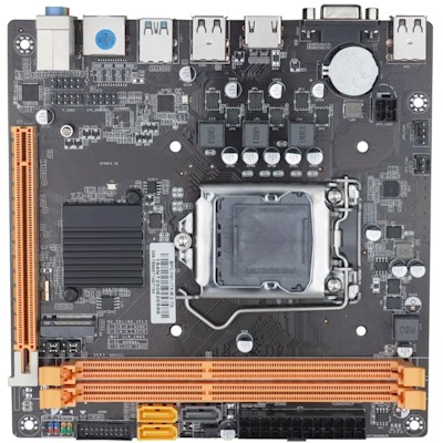Placa m�e BrazilPC BPC-H61-ITX-M.2-TG LGA-1155 mini-ITX i3 i5 i7 Cel P