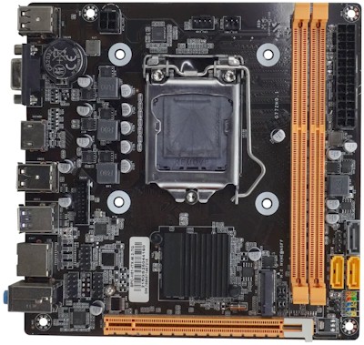 Placa m�e BrazilPC BPC-H81-ITX-M.2-TG LGA-1150 4� gera��o DDR3