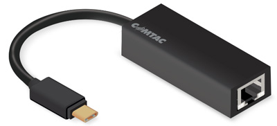 Conversor USB-C 3.1 macho p/ RJ-45 Gigabit Comtac 9331