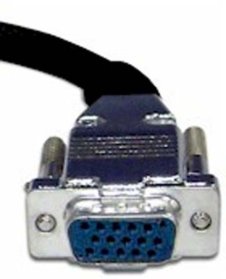Cabo adaptador DVI-A macho p/VGA Fmea (HD15) 10214-001