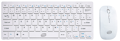 Mini teclado de mouse sem fio NewLink CK104 2.4GHz, USB