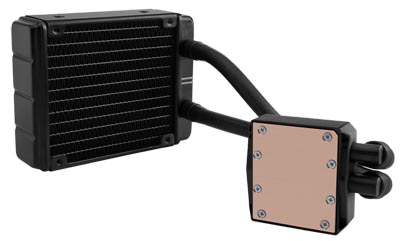 Cooler c/ gua p/ Intel/AMD, Corsair H80i, inteligente