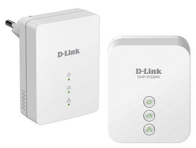 Extensor Wireless Powerline AV D-Link DHPW221AV 150Mbps