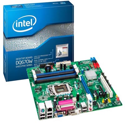 Placa me Intel DQ67OWB3 p/ i3 i5 i7 LGA1155, VGA e DVI