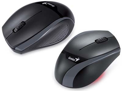 Mouse sem fio Genius DX-6010 2.4GHz 1200 dpi, cinza USB