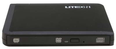 Gravador externo DVD Liteon ENAU7080112, 8X c/ Link2TV