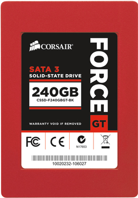 HD de estado slido SSD de 240GB Corsair SATA-III