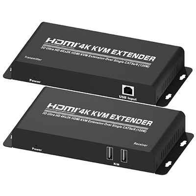 Extensor KVM HDMI 4K 2.0 30Hz Flexport FX-HKE120A 120m