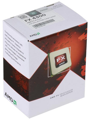 Processador AMD FX-4300 Black Edition 3,8GHz 8MB AM3+