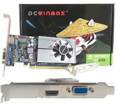 Placa v�deo PCWinMax NVIDIA GEFORCE G210 1GB DDR3 64 BITS