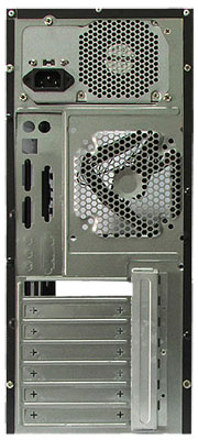 Gabinete micro ATX K-Mex GX-1667 preto c/ fonte 200W