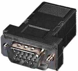 Conector de vdeo HDB-15 macho solda 020150 preto