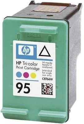 Cartucho tricolor HP 95 C8766WB p/ DJ, OJ, PS, 10 ml