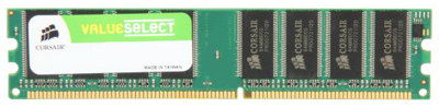 Memria 1 GB 400 MHz PC-3200 Corsair VS1GB400C3/EU G