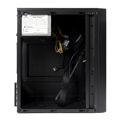 Gabinete micro-ATX C3Tech MT-31BK com fonte de 200W