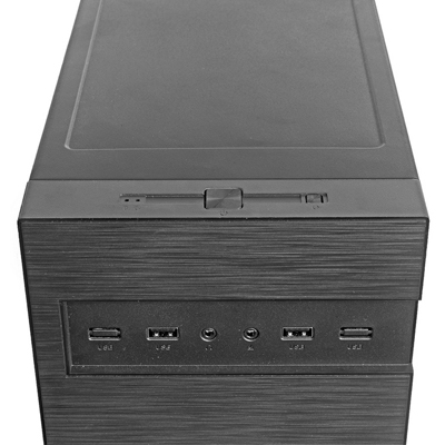 Gabinete micro-ATX C3Tech MT-32BK com fonte de 200W