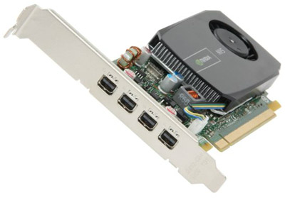 Placa vdeo PNY nVidia Quadro NVS510 PCI-e 2GB 4 portas