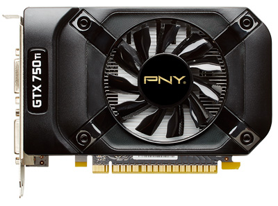 Placa de vdeo PNY Geforce GTX750 1GB GDDR5, 2DVI 1HDMI