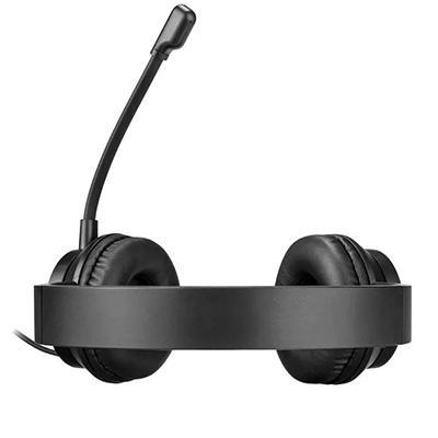 Headset com fio Multi HF1100 30mW USB e USB-C cabo 1,5m 
