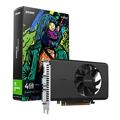 Placa vdeo PCYes NVidia Geforce GT740 4GB GDDR5 128bit VGA DVI HDMI