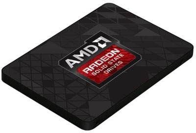 SSD 2,5 pol. 480GB SATA3 AMD Radeon 6Gb/s 520 MBps 