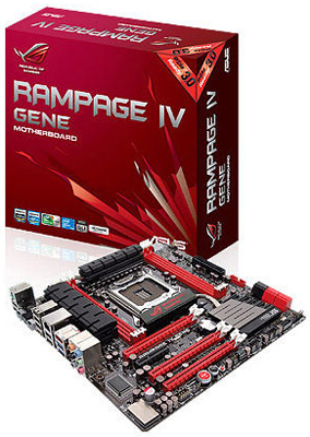 Placa me Asus Rampage IV Gene, p/ i7 LGA-2011 PCIe 3.0