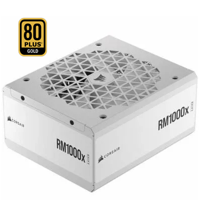 Fonte ATX12V v3.0 Corsair RM1000-X Shift white 80 Plus Gold PCIe 5.0