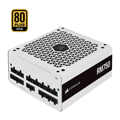 Fonte ATX12V v2.4 750W Corsair RM750 white 80Plus Gold