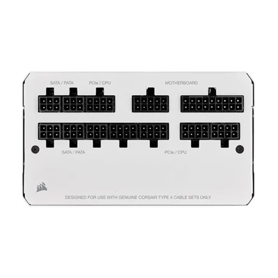 Fonte ATX12V v2.4 750W Corsair RM750 white 80Plus Gold