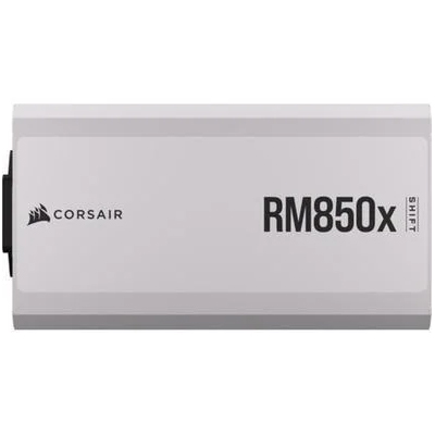 Fonte ATX12V v3.0 Corsair RM850-X Shift white 80 Plus Gold PCIe 5.0