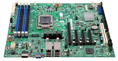 Placa me Intel Server S1200BTLR, p/ i3, Xeon LGA-1155