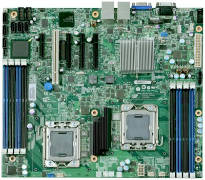 Placa me server Intel S5500BCR p/ Xeon dual LGA1366