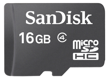 Memory Card micro SDHC 16GB Sandisk SDSDQM-016G-B35A