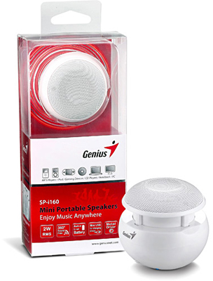 Speaker Genius SP-i160 2W, c/ bateria p/ iPad iPhone