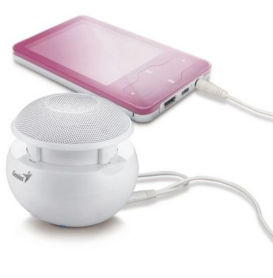 Speaker Genius SP-i160 2W, c/ bateria p/ iPad iPhone
