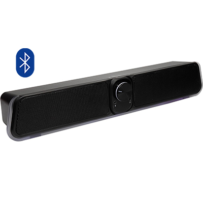 SoundBar 2.0 RGB 6W RMS OEX SP107 Bluetooth