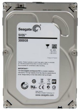 HD 3TB SATA3 p/ vdeo Seagate ST3000VX000 64MB 6Gbps