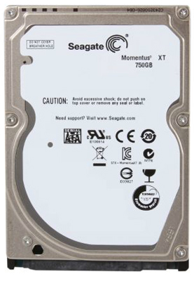 HD hbrido 750GB Seagate Momentus ST750LX003 SATA3 2,5