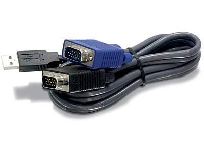 Cabo KVM TrendNet TK-CU15 5m USB p/ TK-803R TK-1603R