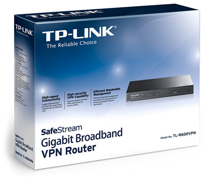 Roteador Gigabit banda larga TP-Link TL-R600VPN, 1 WAN