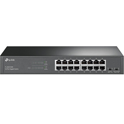 Switch rack TP-Link TL-SG1016D, 16 portas Gigabit 32Gbps