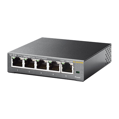 Switch TP-Link TL-SG105E EasyS. 5 Portas 10/100/1000Mbp